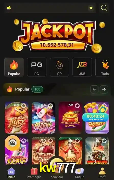 Promoções Especiais no kw777 App